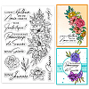 Custom Summer Theme PVC Plastic Clear Stamps DIY-WH0631-0073-1