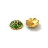 Alloy Enamel Beads Caps FIND-G074-02B-2