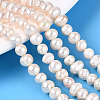 Natural Cultured Freshwater Pearl Beads Strands PEAR-N013-05O-01-1