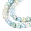 Anti-Tarnish Electroplate Glass Beads Strands EGLA-N027-02A-01-3