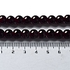 Imitation Jade Glass Beads Strands X-DGLA-S076-8mm-39-3