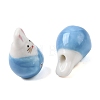 Handmade Porcelain Beads PORC-G015-04E-2