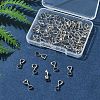 50Pcs Brass Ice Pick Pinch Bails IFIN-FS0001-47B-7