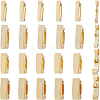 SUNNYCLUE 32Pcs 4 Styles Eco-Friendly Brass Watch Band Clasps KK-SC0004-08-1