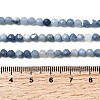 Natural Blue Opal Beads Strands G-P603-C-4mm-04-5