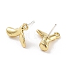 Alloy Stud Earring Finding Accessories FIND-U006-01G-2