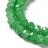 Baking Painted Imitation Jade Glass Bead Strands DGLA-A034-J10mm-A10-3