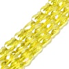 Electroplate Glass Beads Strands EGLA-P066-01A-AB15-1