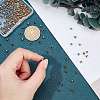 200Pcs 2 Colors PVD Vacuum Plating 304 Stainless Steel Spacer Beads STAS-SC0003-21-3