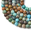 Natural Turquoise Beads Strands G-K366-G01-3mm-4
