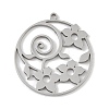 Non-Tarnish 304 Stainless Steel Pendants STAS-B062-05P-1