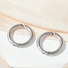 201 Stainless Steel Cuff Earring EJEW-C131-01C-P-2