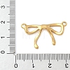 304 Stainless Steel Bowknot Connector Charms STAS-R162-04G-3