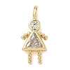 Brass Micro Pave Cubic Zirconia Pendants LS-ZIRC-I356-17G-B01-1