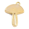 Autumn Theme Brass Enamel Pendants KK-P197-18B-G-3