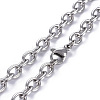 Non-Tarnish 304 Stainless Steel Pendant Necklaces NJEW-O113-04P-6