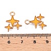 Alloy Enamel Pendants ENAM-T020-38A-RS-3