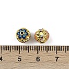 Brass Enamel Beads KK-L236-01D-G-3