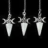 Natural Quartz Crystal Cone Dowsing Pendulum Big Pendants G-C114-01P-21-2