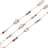 Natural Agate Link Chains CHS-C012-03A-G-1