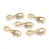Tibetan Style Alloy Infinity with Hope Links connectors LS-TIBE-S230-AG-FF-2