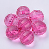 Transparent Acrylic Beads TACR-Q254-22mm-V08-1