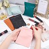  5pcs 5 colors PU Leather Earphone Pouches ABAG-NB0001-72-3