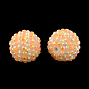 AB-Color Resin Rhinestone Round Beads LS-RESI-S313-18x20-02-1