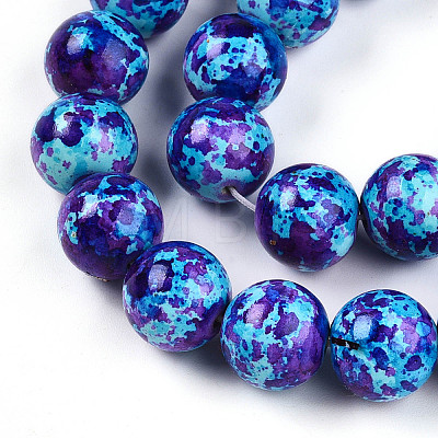 Synthetic Turquoise Beads Strands TURQ-T004-08A-07-1