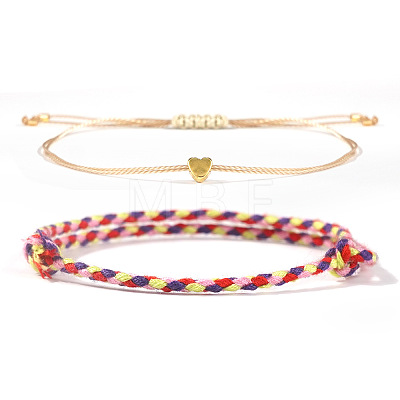 2Pcs Adjustable Bracelet Set PP9415-1-1