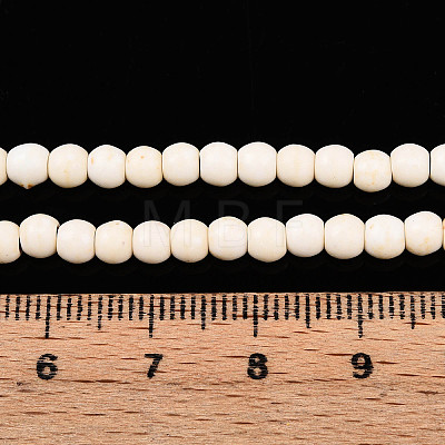 Synthetic Magnesite Beads Strands TURQ-S192-4mm-1-1
