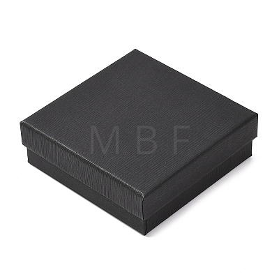 Square Cardboard Jewelry Boxes CBOX-A010-01B-01-1