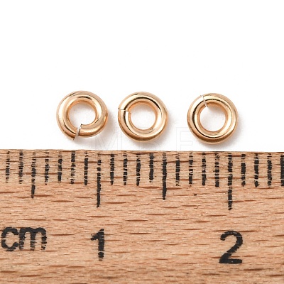 1/20 14K Gold Filled Open Jump Rings KK-G164-06G-04-1
