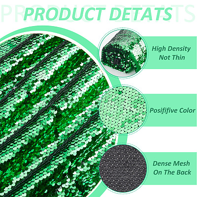 PVC Reversible Sequin Fabric DIY-WH0430-543D-1