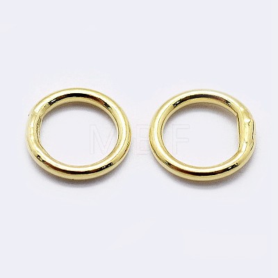 Sterling Silver Closed Jump Rings STER-F036-03G-0.8x5-1