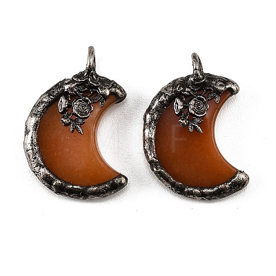 Natural Red AventurinePendants G-H359-05AS-04-1