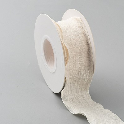 10 Yards Polyester Ruffled Ribbons X1-OCOR-TAC0034-06I-1