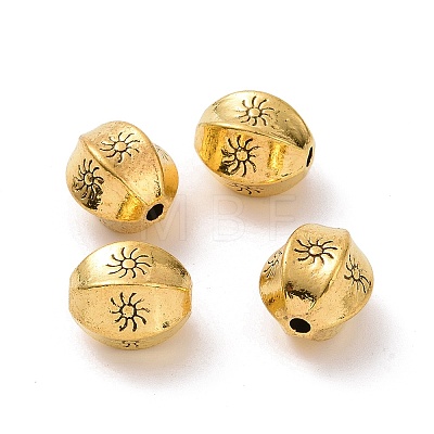 Tibetan Style Alloy Beads FIND-H038-17AG-1