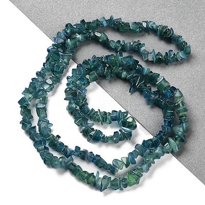 Spray Painted Glass Beads Strands GLAA-P062-A01-1