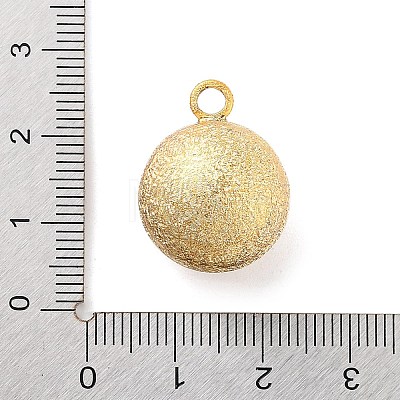 Brass Bell Pendants KK-NH0001-01G-1