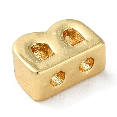 Rack Plating Brass Slide Charms KK-M254-15G-B-1