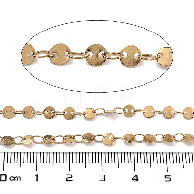 PVD Vacuum Plating 304 Stainless Steel Link Chain CHS-H026-05B-G-1