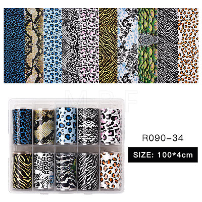 10rolls Nail Art Transfer Stickers Decals MRMJ-R090-34-1