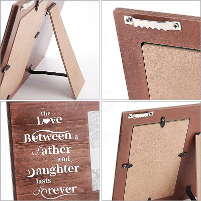 Olycraft MDF Photo Frames DJEW-OC0001-05A-1