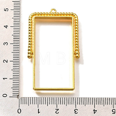 Alloy Open Back Bezel Pendants PALLOY-I223-07G-1