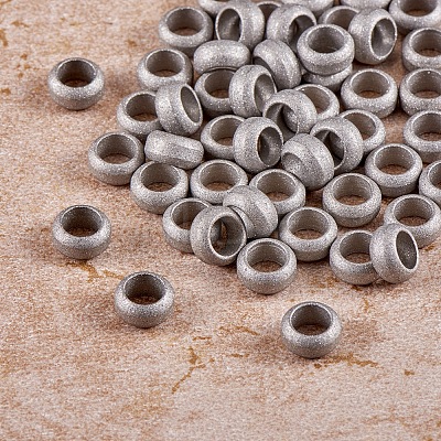 304 Stainless Steel Large Hole Beads STAS-SZ0001-77-1
