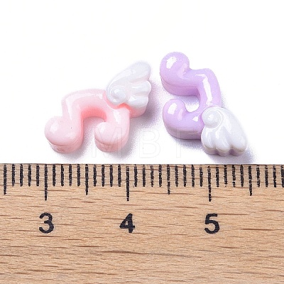 Opaque Cute Resin Decoden Cabochons RESI-B024-03I-1