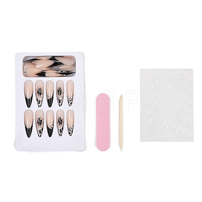 Acrylic Full Cover Press On False Nails MRMJ-P019-01C-1