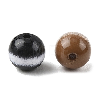 Opaque Acrylic Beads OACR-Z036-03A-1