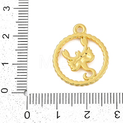 Twelve Constellations Alloy Pendants PALLOY-Q006-01L-G-1